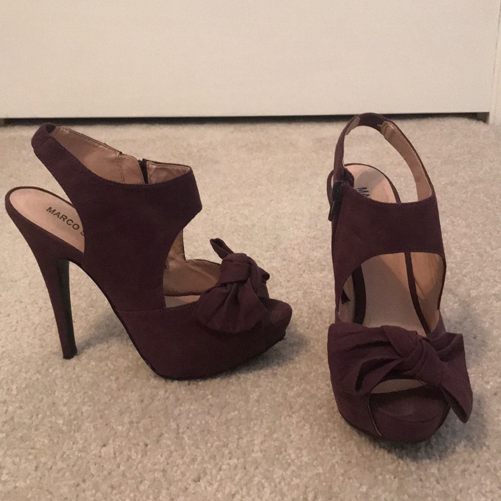 MARCO SANTI - DARIA maroon stiletto’s!!